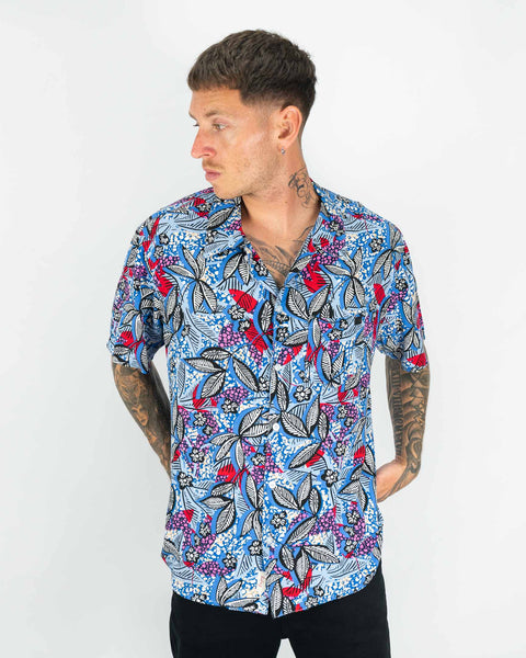 Chimera Palms Shirt - Sky
