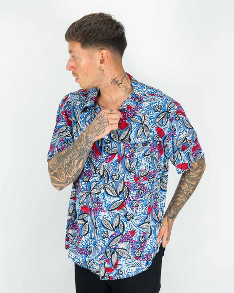 Chimera Palms Shirt - Sky