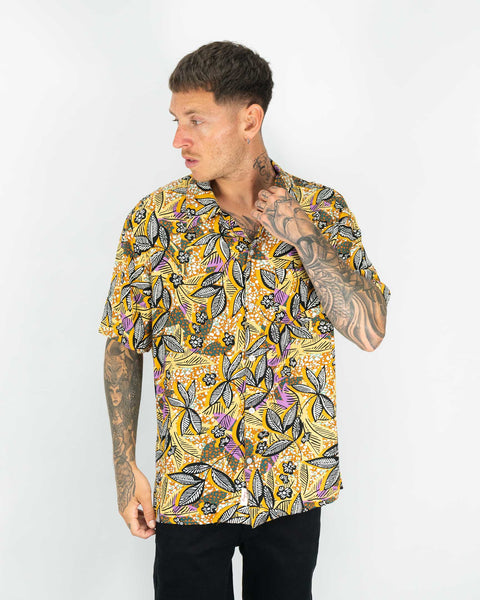 Chimera Palms Shirt - Yellow