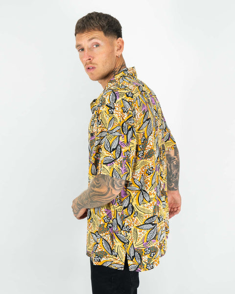 Chimera Palms Shirt - Yellow