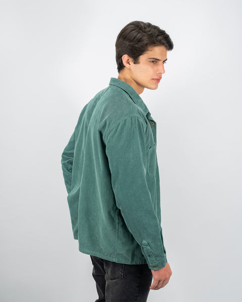 Corduroy Overshirt - Verde