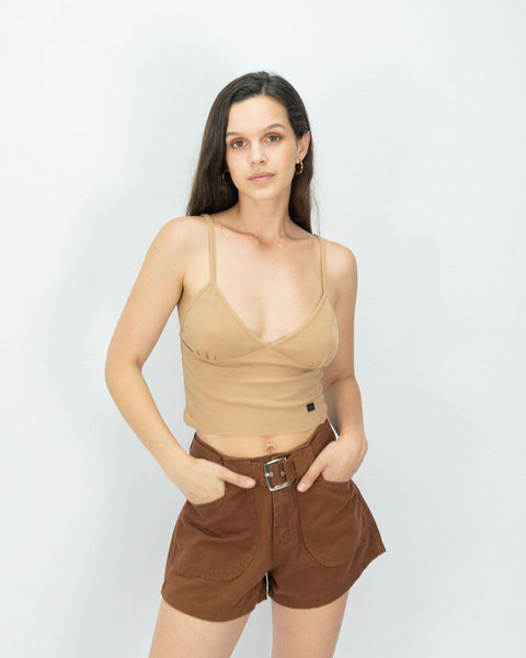 Cropped waffer top- Arena