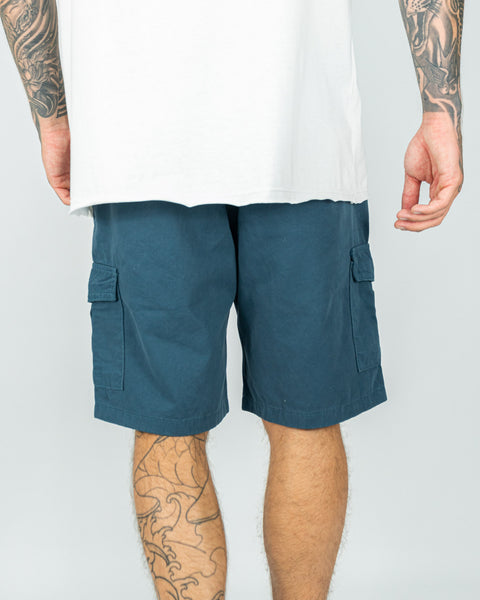 Washed Cargo Short - Acero