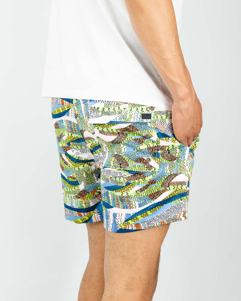 Chimera Retro Swimshort - Green 