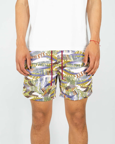 Chimera Retro Swimshort - Yellow