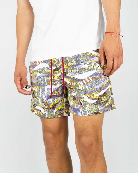 Chimera Retro Swimshort - Yellow