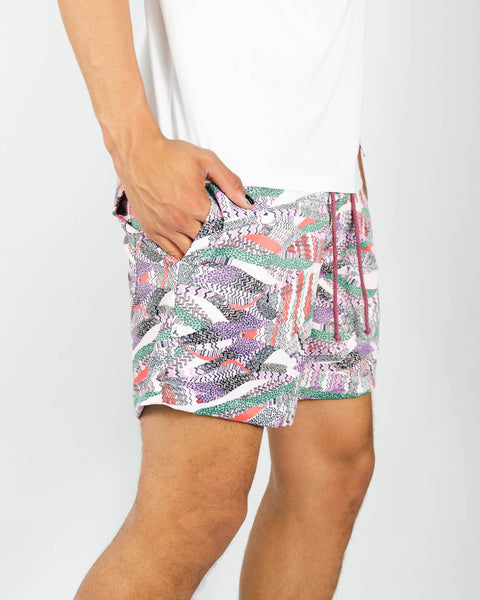 Chimera Retro Swimshort - Lilac