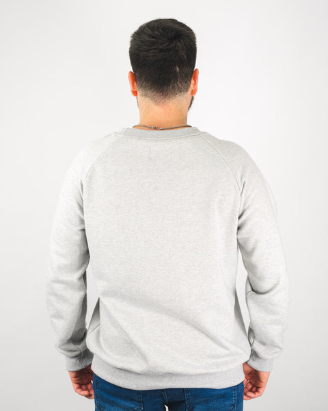 Essential Crew Neck Sweater - Gris