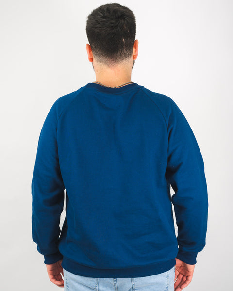 Essential Crew Neck Sweater - Azul