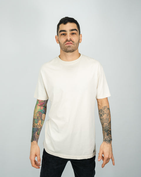 Premium Pima Tee - Parchment
