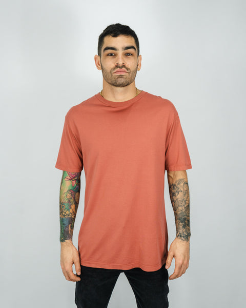 Premium Pima Tee - Cedar Wood