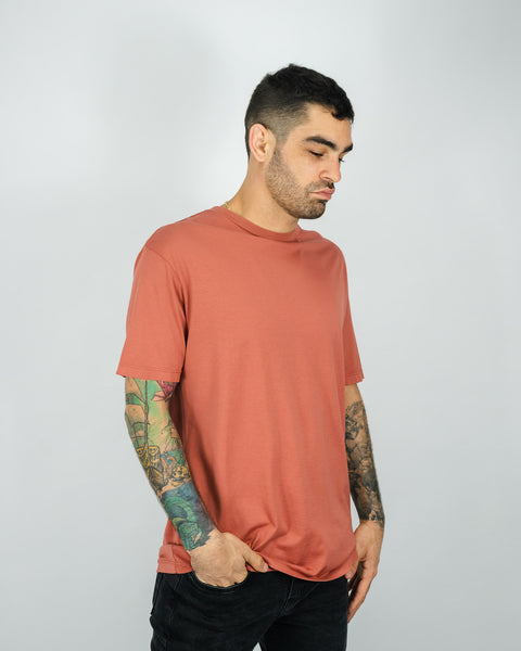 Premium Pima Tee - Cedar Wood