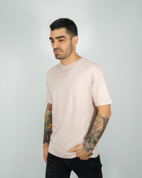 Premium Pima Tee - Rose Smoke
