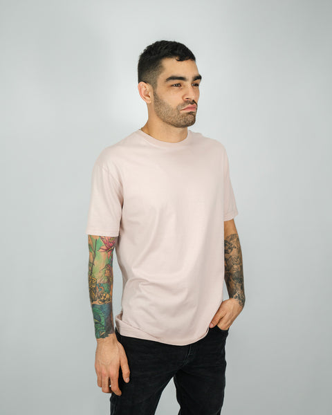 Premium Pima Tee - Rose Smoke
