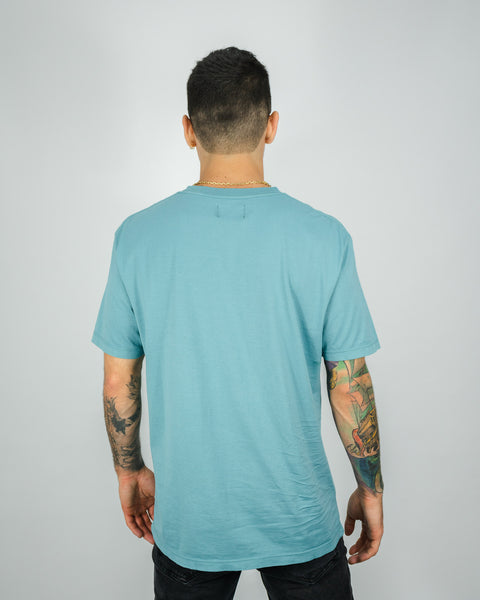 Premium Pima Tee - Arctic Blue