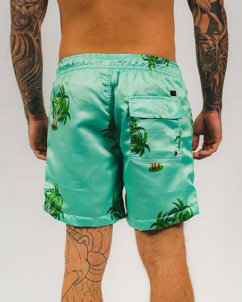 Chimera Palms Swimshort - Mint