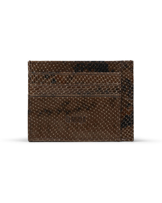 Compact Leather Cardholder - Pardo Viper